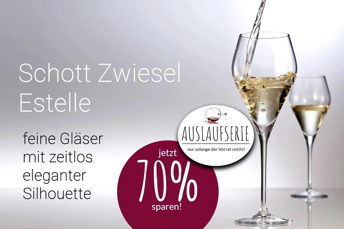 Greiner1794's tweet photo. 🍷Top Angebot: 🍷SCHOTT ZWIESEL ESTELLE um 70% reduziert! Nur solange der Vorrat reicht!!!  https://t.co/pTL3rWBwLy https://t.co/rmqGfRuRoT