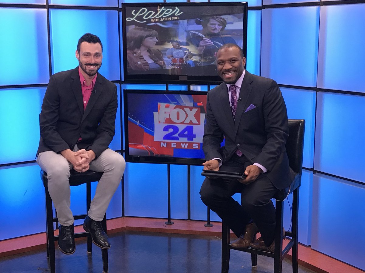 Fox24News's tweet photo. #NOW: we show you a preview of this weekโs episode of Later with @jasonsuel #LaterwithJasonSuel #NWAnews #NWArk https://t.co/w5BqInXQmx