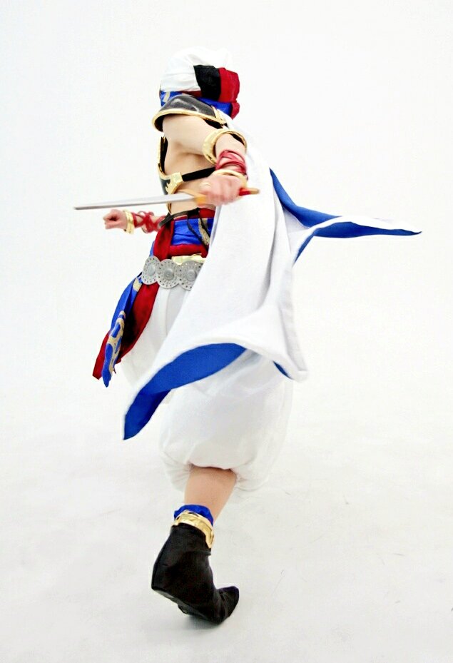 栄海 低浮上 コス写真 ドラゴンクエスト カミュ ｅ 盗賊王のマント ｅ 盗賊王のターバン 撮影 らりお様 インテの時より少し改良してやり直しました