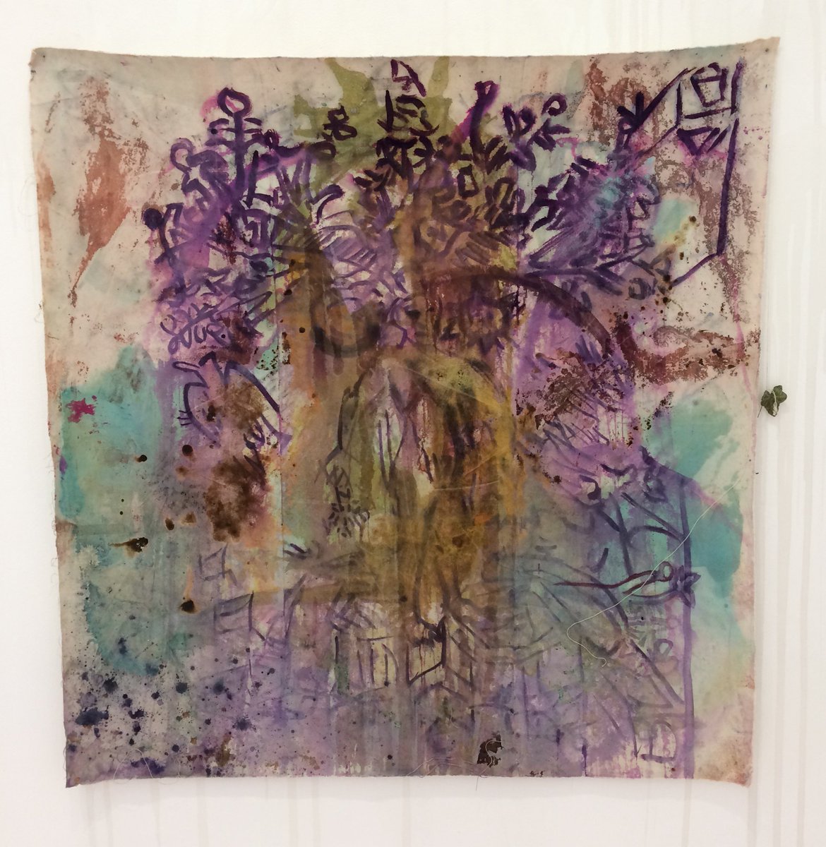 KingsgatePS's tweet photo. Last chance to see The Kiss or Poison Boyfriend or Jesus' Blood at #kingsgateprojectspace - open today and tomorrow 12-6pm
Image: Jacqui Hallum, Matrix, 2017, oil and ink on canvas https://t.co/hoBwvXLlXK