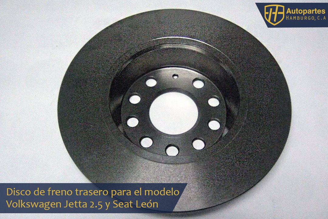 HamburgoAutopar's tweet photo. #Autopartes Disco de freno trasero marca #Tibao para el modelo Volkswagen Jetta 2.5, Seat León, Toledo y Skoda Octavia A5. https://t.co/9C1X3d3z4N
