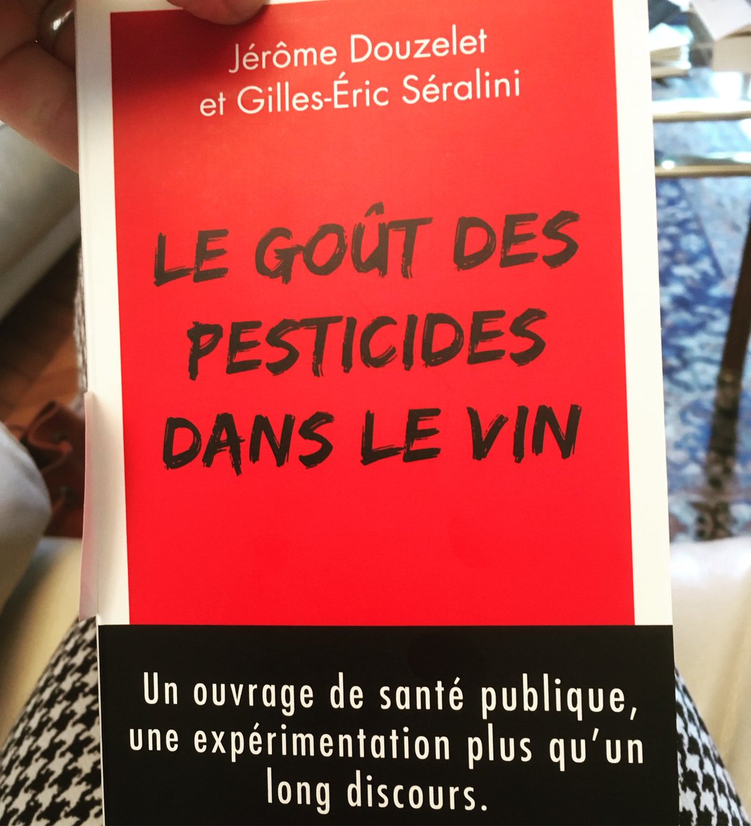 claironsermon's tweet image. À lire. Ne buvez que du vin bio!!!