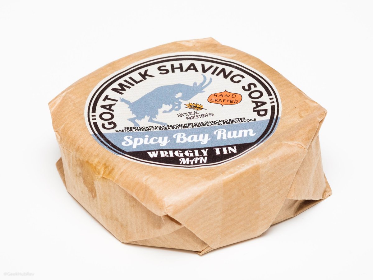 GeekHubRev's tweet photo. Wriggly Tin Spicy Bay Rum Goat Milk Shaving Soap review: 6/10 good natural product - great lather, superb shaving and very good post shave feel. Unfortunately, almost scent free. https://t.co/tPjojw9Isw @wrigglytinfarm #wetshaving #shavingsoap #bayrum #natural https://t.co/TOJciulWD8