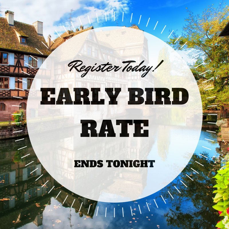 ESCVS2023's tweet photo. Early bird deadline ends tonight 12AM CET. Take advantage of this rate and save up to 120€!!! https://t.co/z8Yi0wvgZo