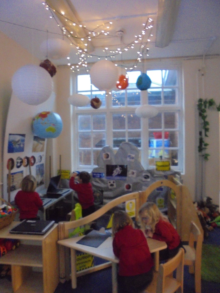 SouthvillePri's tweet photo. It's been a busy few weeks in Preschool. 
We have welcomed in our new Seahorse children and have all been making lots of new friends.
Our learning has been out of this world with our 'Space' topic. We've been learning about space, having adventures in our space station https://t.co/rVUFFnDPBs