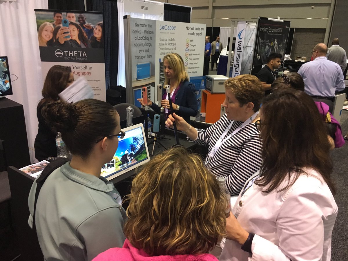 soxnevad's tweet photo. Everyone loves learning with @kathyschrock @fetc @ThingLink_EDU #thinglink360 #FETC18 #edtech #edchat https://t.co/SNiFvsrvHx