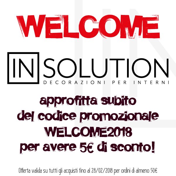InSolutionItaly's tweet image. Ti diamo benvenuto su InSolution con un'offerta sconto su tutti gli acquisti fino al 28/02/2018! 😎

Utilizza il codice WELCOME2018 al termine del check-out per ricevere uno sconto di 5€ sui tuoi acquisti! 😘

in-solution.it