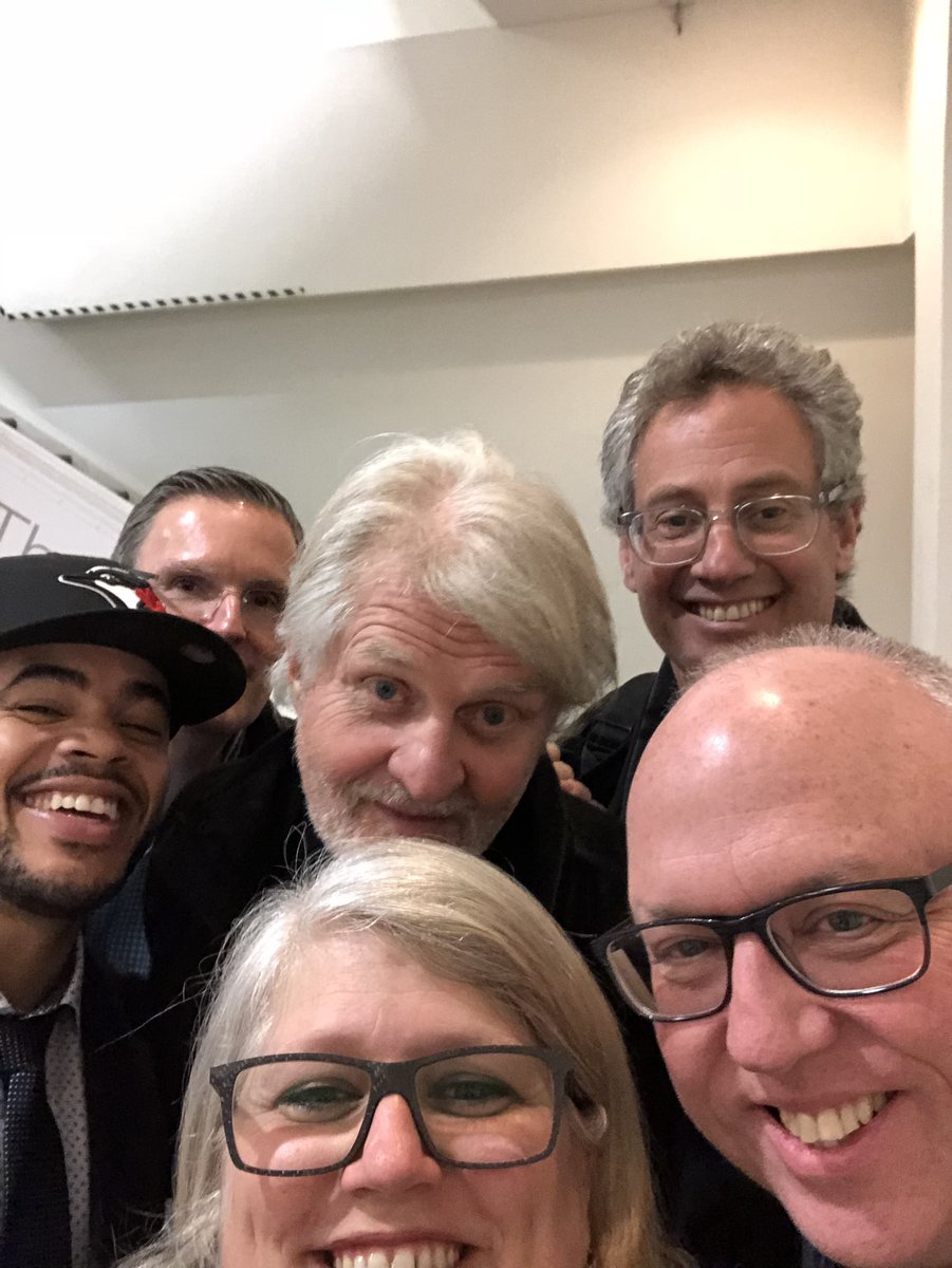GenCoteMTL's tweet photo. #CanadianMusic icon @TomCochraneMUS with @SOCANmusic team. #AboutLastNight #Grammys #CanadaNY #socanfAm https://t.co/uy4DYC5hlT
