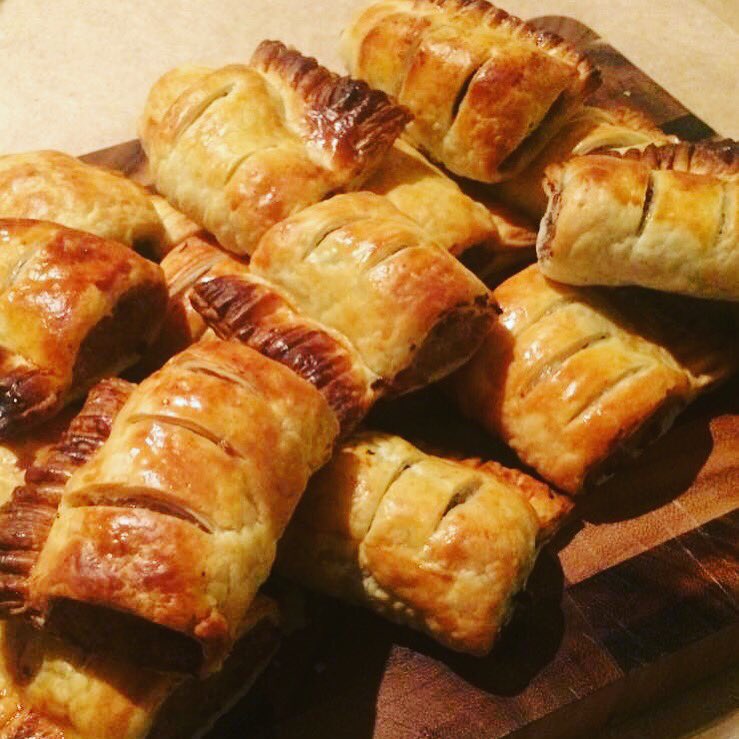 SecretbakeryHG2's tweet photo. Our #secretbakery sausage rolls are yummy. Have you tried them? #harrogate https://t.co/OLGgBtiC9k