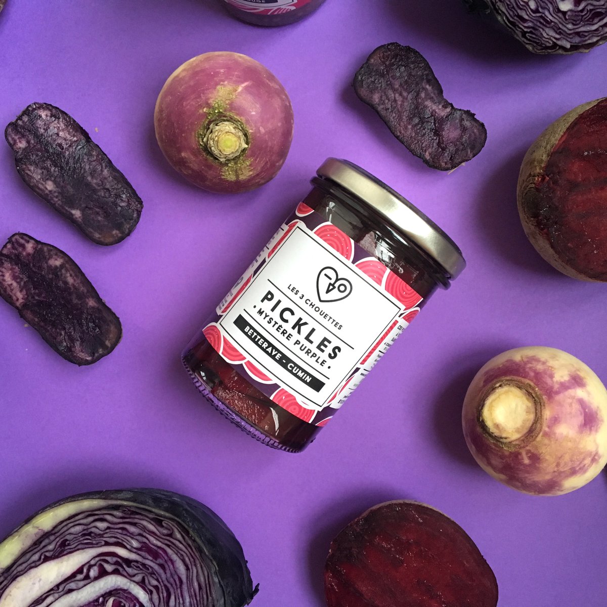 Ultra Violet couleur 2018 : Mystère Purple sont les pickles star de l'année :-) goo.gl/iHJWCZ