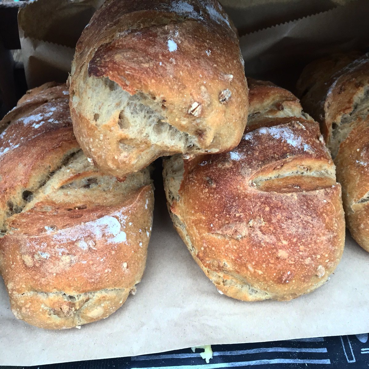 We’re back in action tomorrow! Find us at @UplandsMarket and of course #LVB shop from 08:30 #bread #sourdough #gower #swansea #bakery