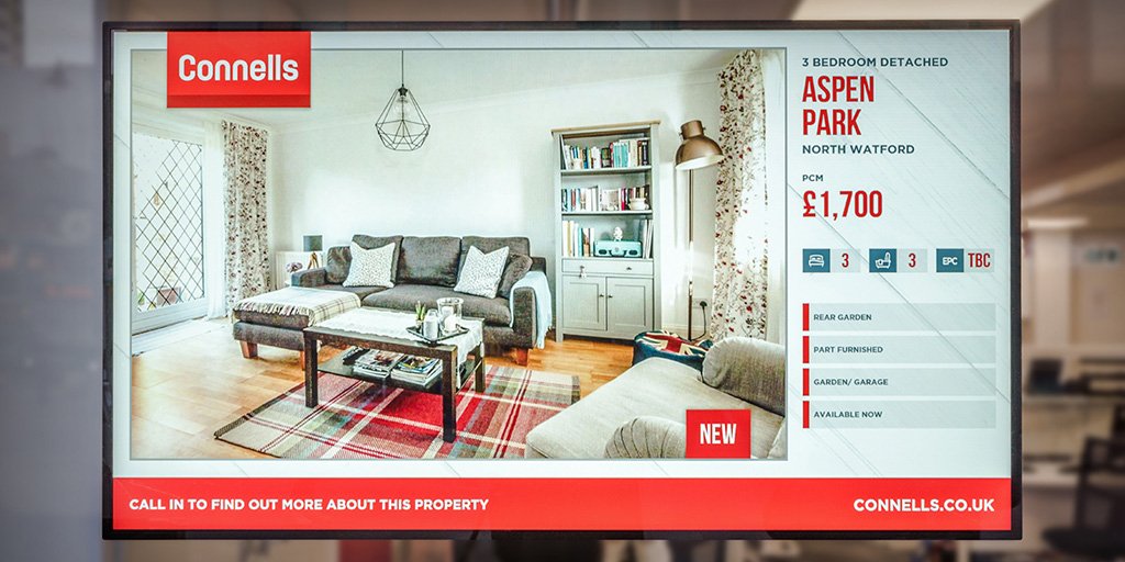 Effective retail #digitalsignage content should look incredible AND be contextually designed for both audience and environment. Here's how we do it. #Proptech