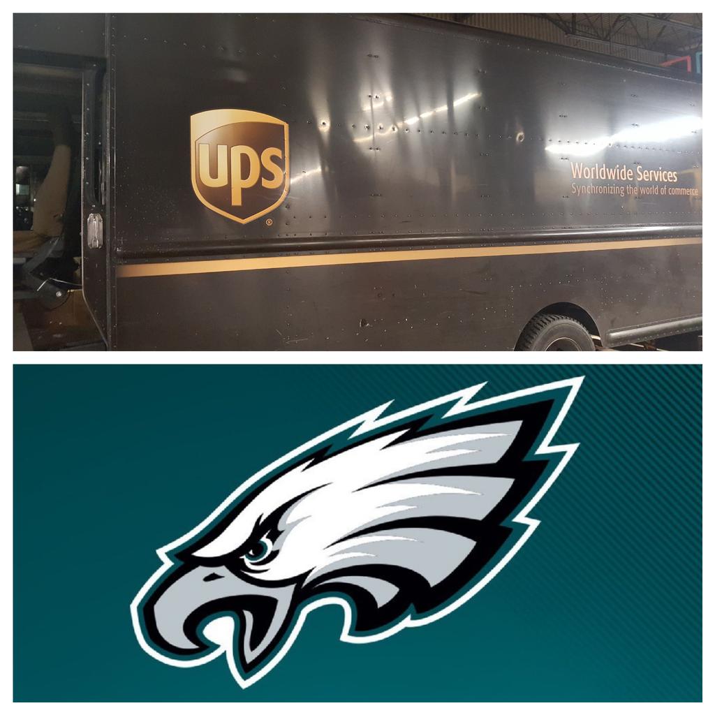 @ChesapeakUPSers @LarryUPS1 @JimMoffitUPS. BROWN supports #GREEN.  
#GoBirds #FlyEaglesFly