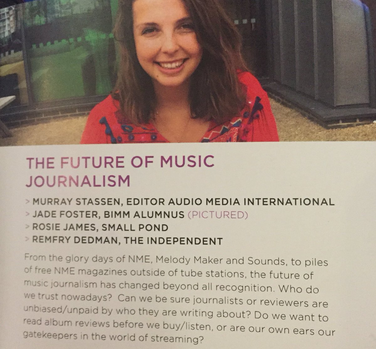 AFD_Conference's tweet image. We're talking about what the future of Music journalism is, especially in the digital world!