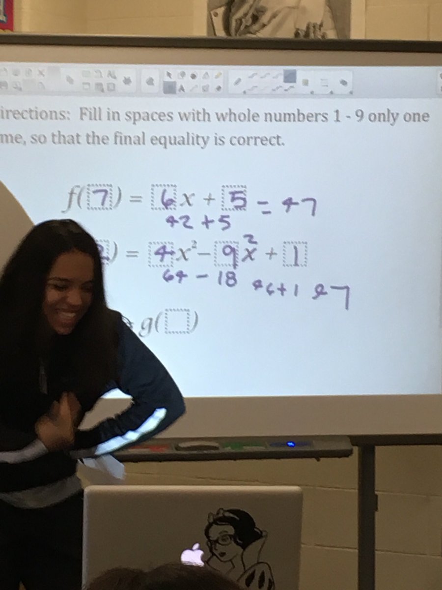 jomrosa's tweet photo. @IMPBoshoff Having a Fun Friday Math moment in CHS Math3! Great to see such excitement so early! #MTBoS #MTBoSNC https://t.co/WO9a0Dk32W