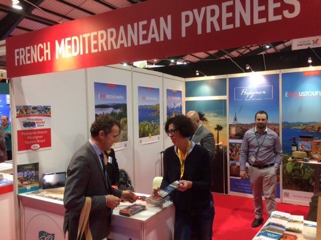 FranceinIreland's tweet image. Great meeting with French #tourism professionals from Pyrénées-Orientales, Vendée, Loire Valley and more at the #worldholidayshow - come plan your #holidays in #France @TheRDS this #weekend! #HolidaysAreComing