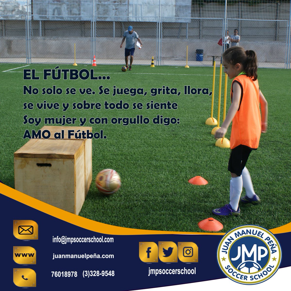 jmpsoccerschool's tweet photo. JMPSOCCERSCHOOL.
FRASE DEL DÍA.
#JMPSOCCERSCHOOL #FUTBOLBASE #FUTBOLBOLIVIA #ASIENTRENAMOS https://t.co/X3OOuptw4T
