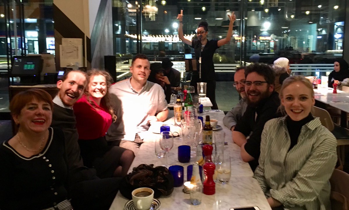 @SharletteK <a href="/PizzaExpress/">PizzaExpress</a> Thanks @SharletteK for letting us be your backing singers. This family loves to  sing together, but don’t always get the chance in a nice restaurant! &amp; it was years since we had all been in one place - thank you to <a href="/pizzajazzclub/">PizzaExpress Live</a>  and <a href="/PizzaExpress/">PizzaExpress</a> for putting up with us ❤️