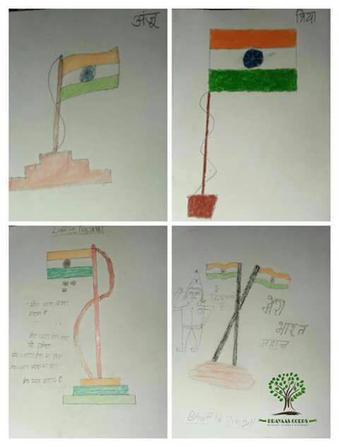 prayaascorps's tweet photo. #kacchibasti kids tried to draw the # Tricolour.
#kacchibastikids
#transformingslums #creativity #Republic day https://t.co/5fpcpK3EJx