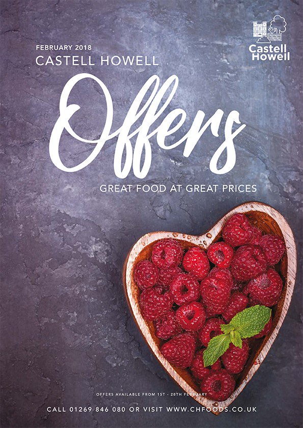 castellhowell's tweet photo. A sneak peek at the hundreds of offers available in February https://t.co/bmK4xs9K4Y #ValentinesDay #NatWest6Nations #fairtradefortnight https://t.co/ikKm46PVNu