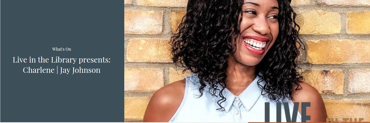 Enjoy some soulful tunes tonight at Live in the Library. 
A night of live music <a href="/PoplarUnion/">Poplar Union | East London Arts Venue</a>
7.30pm –10.30pm
Only £2
bit.ly/2rGochZ