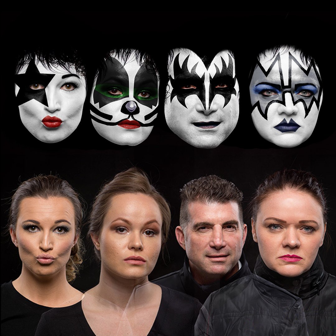 NitchCreative's tweet photo. When a client doesn't want to put on globs of makeup for their marketing campaign. You digitally apply it. #nitchcreative #facerteam #madphotoshopskills https://t.co/hNOc3MIZYe