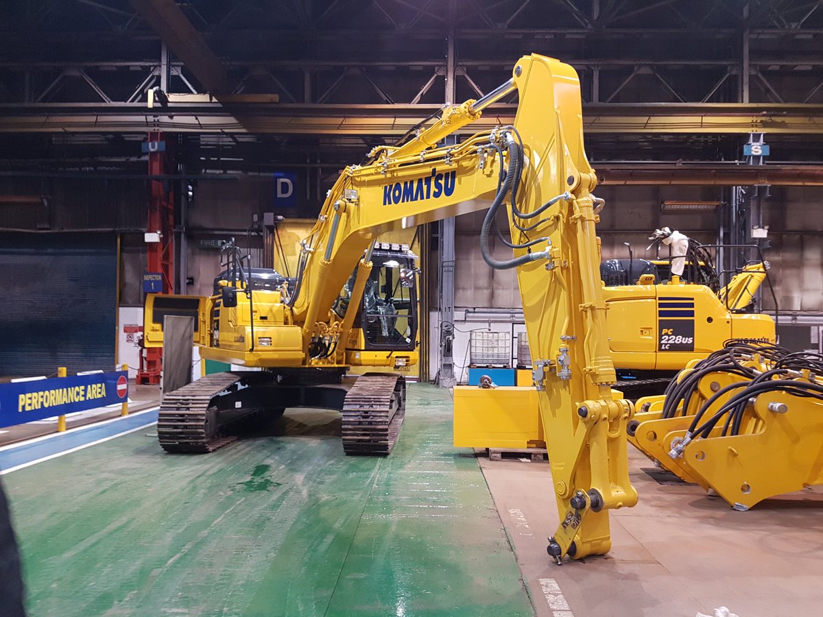 _CityGarage's tweet photo. The Accident Repair Paint students took part in the Komatsu Olympics this week. Thank you to Komatsu UK for your continued support and future opportunity's of our students. https://t.co/4Q26npF8ok