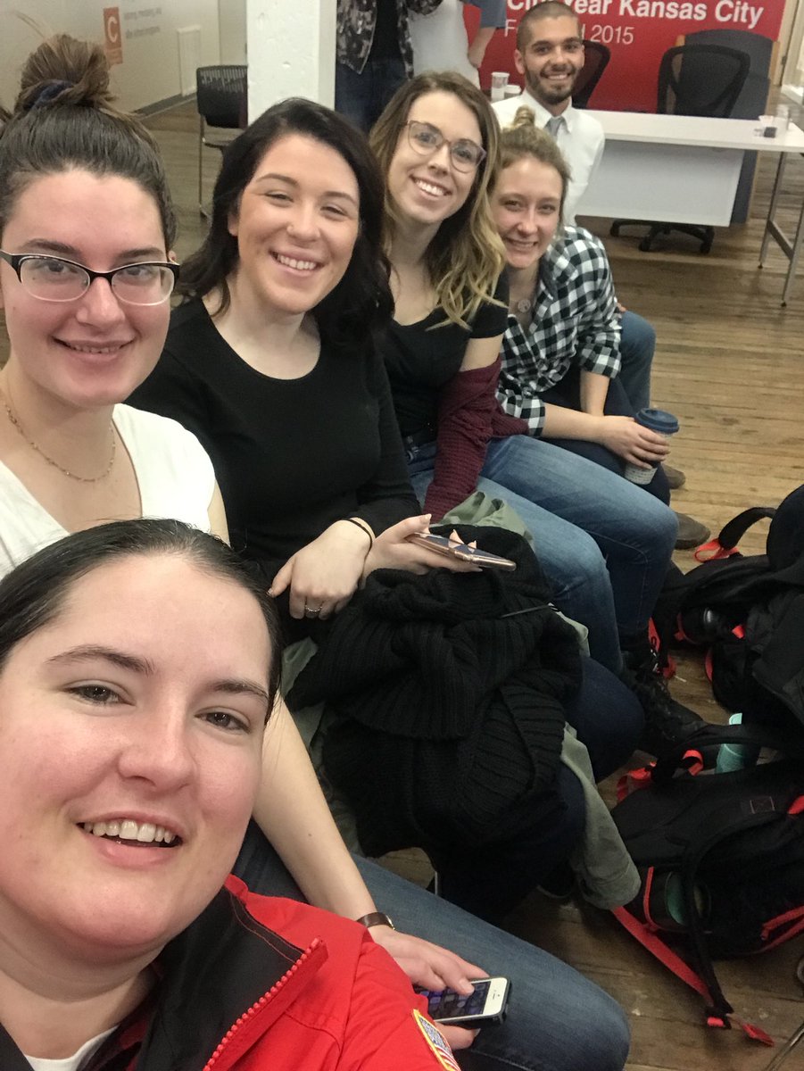 bbehrle25's tweet photo. Some of the best people!! Glad these friends are a part of my life. Would not be the same without them. #friends #CityYearKC https://t.co/MpVACe5vyo