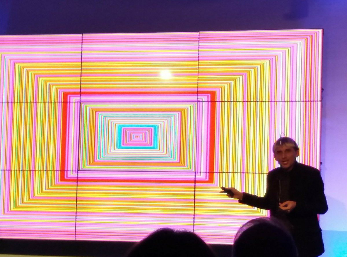 silvia_colors's tweet photo. Ayer en #IQSTechFest yo "una loca de los colores" escuchando a @NeilHarbisson "mis amigos pueden colorear mis sueños"
¡Impresionante!
¡fue un placer conocerte!
@IQSTechFactory
#IQSTechFactory
@ColorsTheApp https://t.co/r1xdpsIuvZ