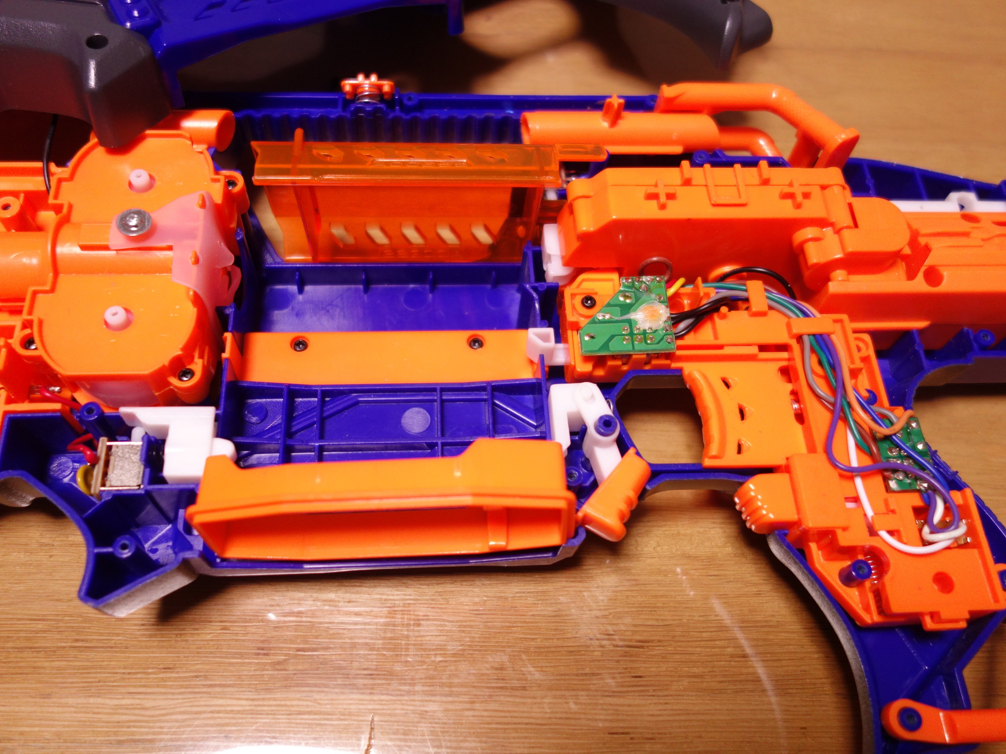NERF ナーフ ラピッドストライクcs-18 オレンジトリガー - メルカリ