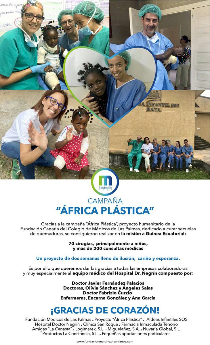 Los trabajos que se realizan en <a href="/FMartinezHmnos/">Fund. Martínez Hmnos</a> estoy muy orgulloso de permanecer a esta gran familia que somos y seguimos trabajando para hacer todas las cosas posibles para una sonrisa y gracias a los médicos que viajaron en noviembre para hacer un trabajo brutal Gracias