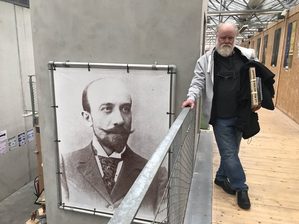 fp1618's tweet photo. .@PhilTippet à Orly en visite à @EGeorgesMelies un moment inoubliable ❤️#PIDS2018 @ParisImagesDS @centredesarts95   @iledefrancefilm @EnghienlesBains https://t.co/axQVkd0ZBH