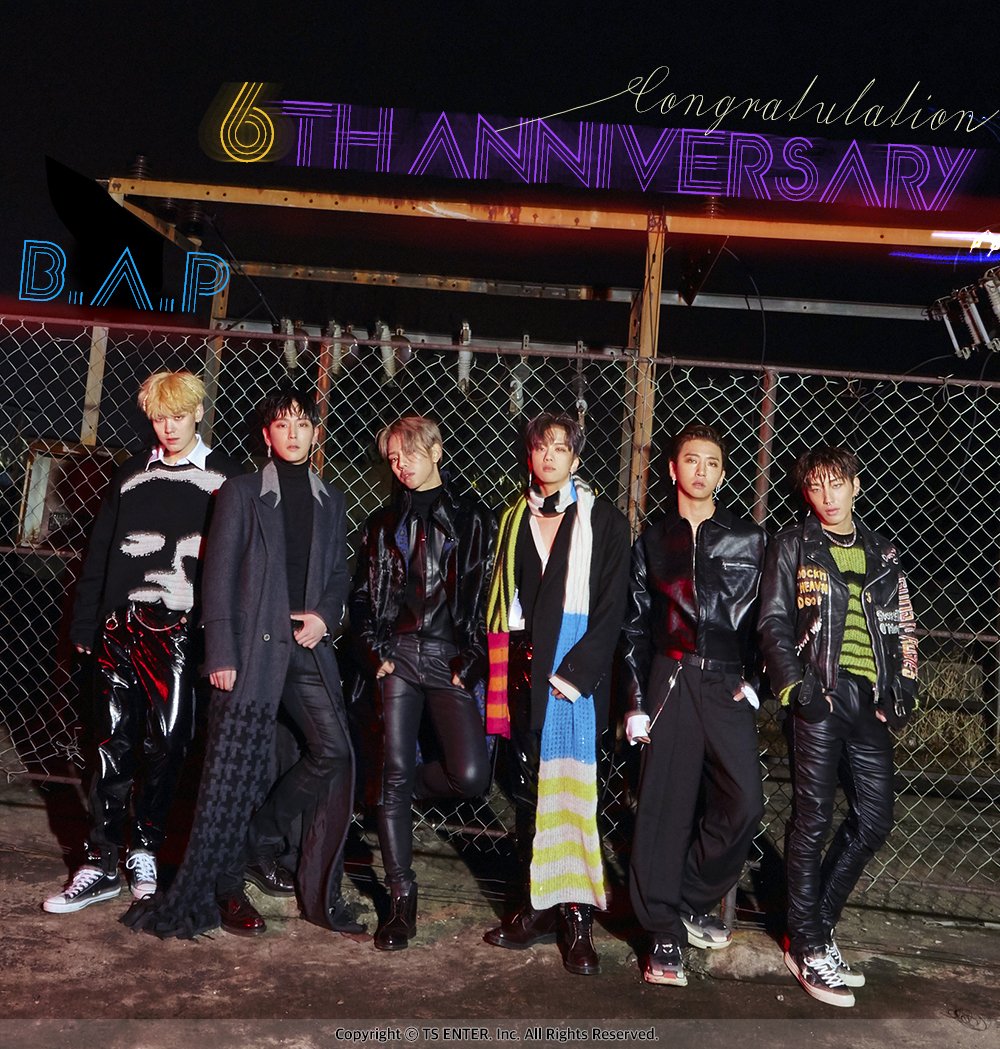 TS_Enter's tweet photo. B.A.P 6TH ANNIVERSARY #BAP #BABY #비에이피 #6주년 #BAP_6th_anniversary #6yearsWithBAP

#방용국 #힘찬 #대현 #영재 #종업 #젤로 https://t.co/wylTnrDat7