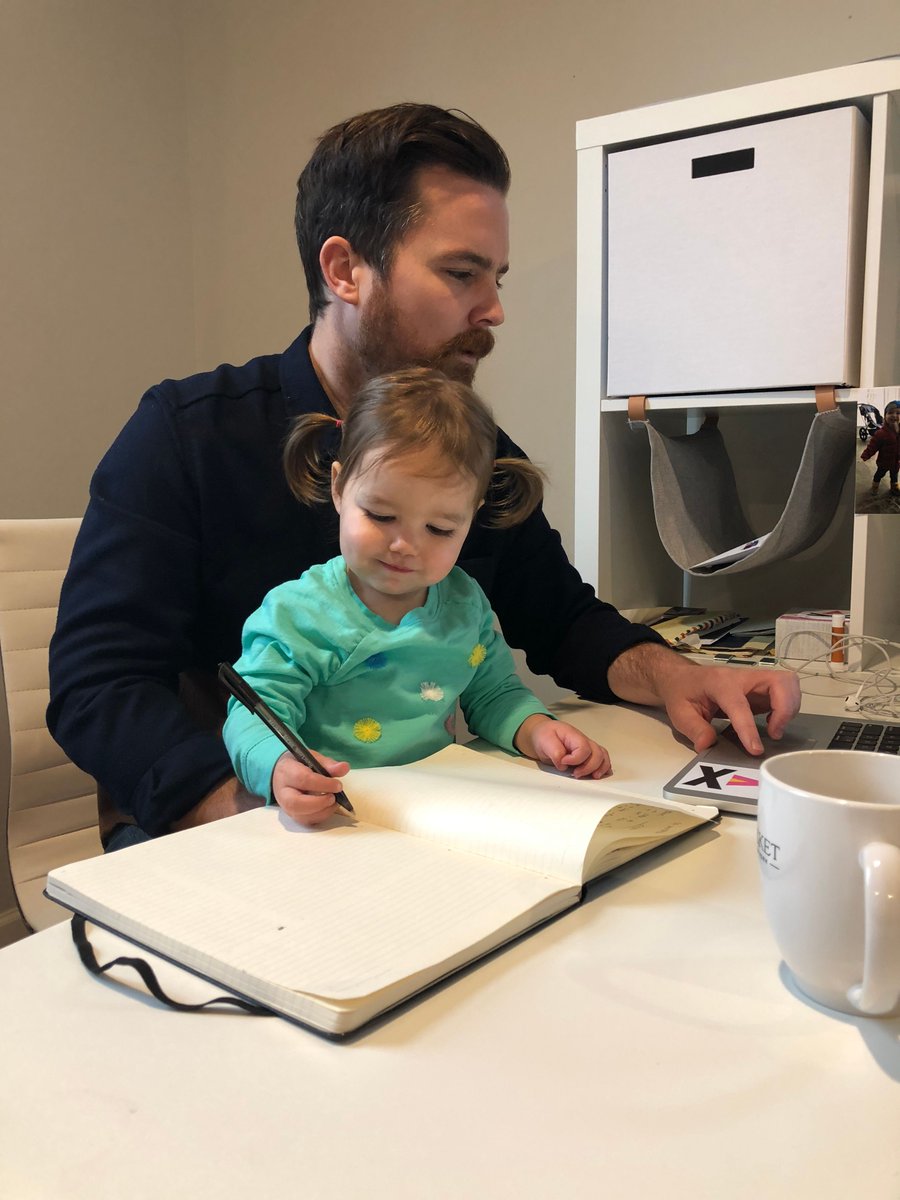ThisGoodWorld's tweet photo. Our co-founder, @gavth, brought his assistant in today. #thisgoodworld https://t.co/JBsFlYLqWk