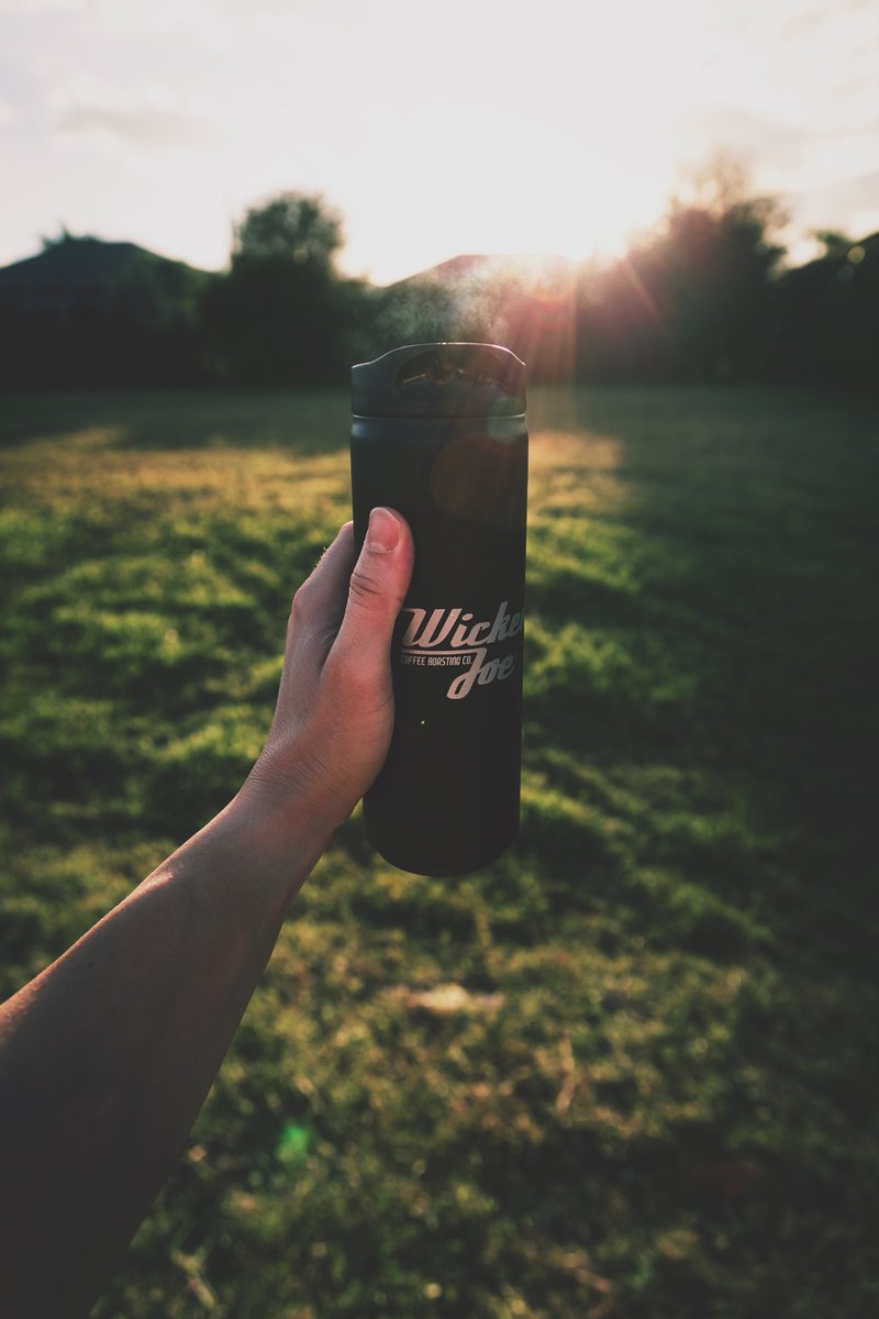 Caffeine maintains my sunny personality #wickedjoecoffee