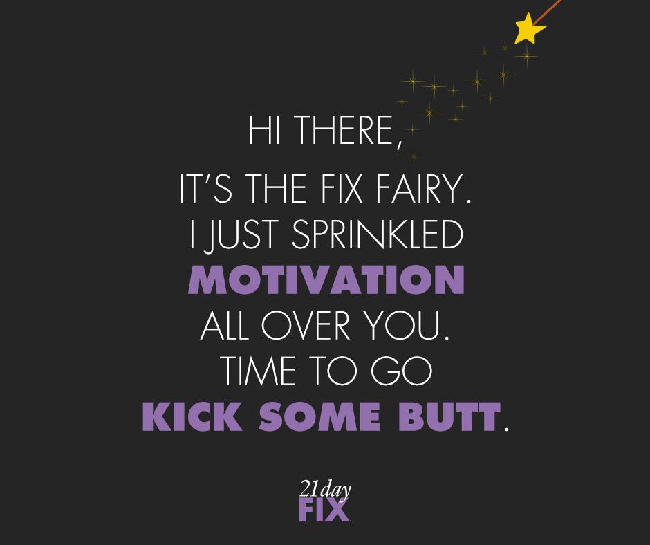 Here's the sign you've been waiting for... Time to crush your workout and slay the day!