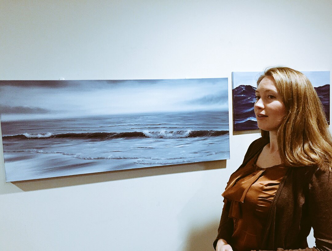 volf_eva's tweet photo. Proud to announce that my #monochrome #seascape “Take Nothing for Granted” is now in the #corporatecollection of @SecureData
I hope this #oceanpainting will bring wave power and drive to their new office!
#clevelandartist #inspiringart #meaningfulart #oceanpower https://t.co/8AIeEGuA1h