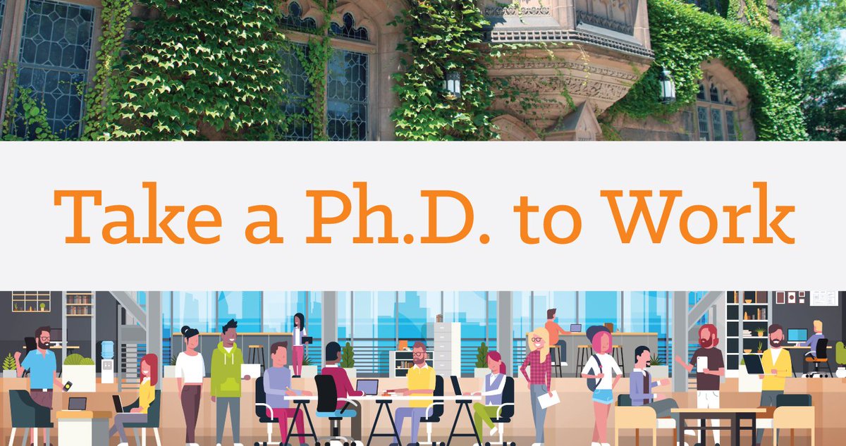 princetoncareer's tweet photo. Are you a Ph.D. student considering multiple industries? The Take a Ph.D. to Work job shadow program is the perfect way to test the waters. Come join us at the Feb. 6 info session to learn more: https://t.co/zTVqzYv2TH. https://t.co/vEuLJOczJx