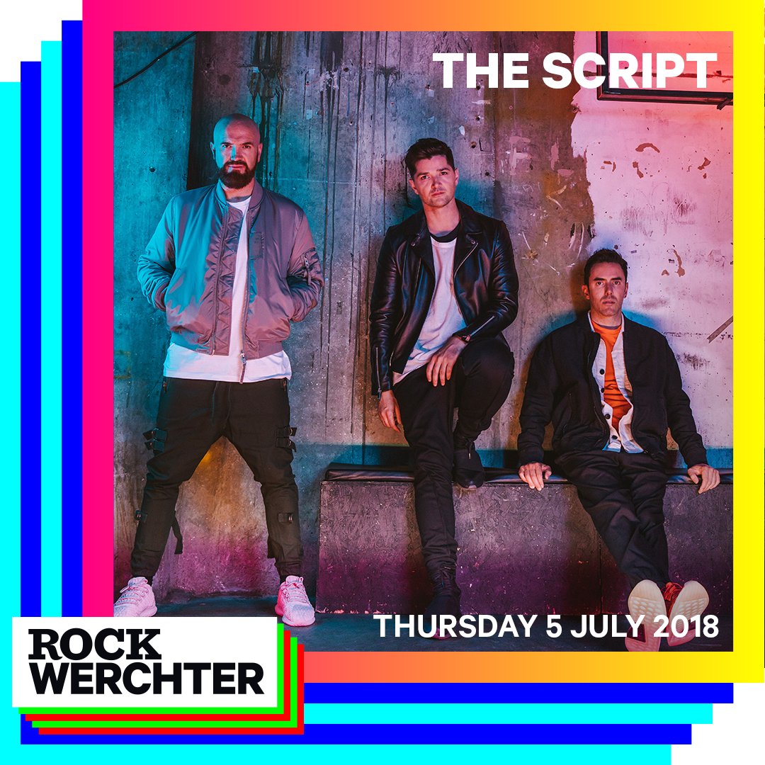 thescript's tweet image. We’re excited to announce that we’ll be playing @RockWerchter in Belgium this year!! Tickets available now 👉🏻 rockwerchter.be