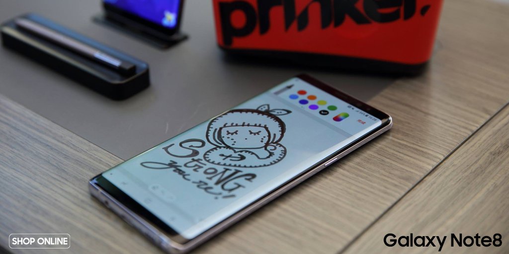 SamsungCTC's tweet photo. Buy the amazing #GalaxyNote8 and claim your free #LevelBoxSlim https://t.co/PtPxzgZm6j https://t.co/3WAPpS9XFs