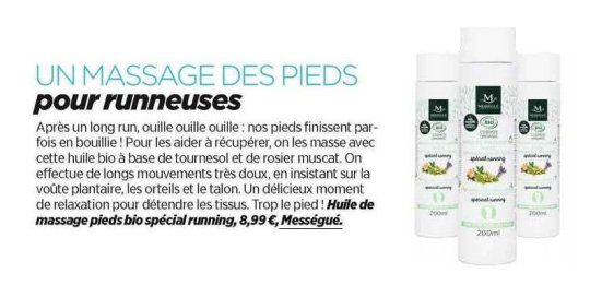 Labo_Messegue's tweet photo. Merci @Vital_mag d'avoir parlé de notre huile de massage spécial #running dans le numéro de janvier/février!  #sport #bienetre https://t.co/stgAucFSQP