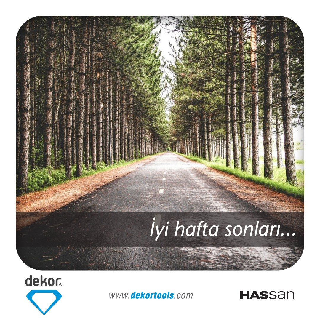 dekortools's tweet photo. #dekor #dekortools #dekorclub #haftasonu
 İyi bir hafta sonu geçirmeniz dileğiyle... https://t.co/OZLstGF2d1
