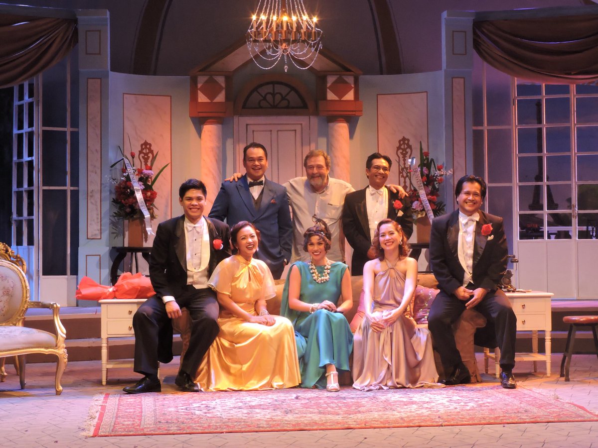 TheaterFansMNL's tweet image. The talented cast of REP's #AComedyofTenors starring @tiologue, @armanfferrer, Noel Rayos, Issa Litton, Shiela Valderrama-Martinez, @micaela_pineda, @jerdomingo2705 w/ director Miguel Faustmann. Laugh out loud &amp;amp; witness some stage magic right here at the Onstage Theater! #REP2018