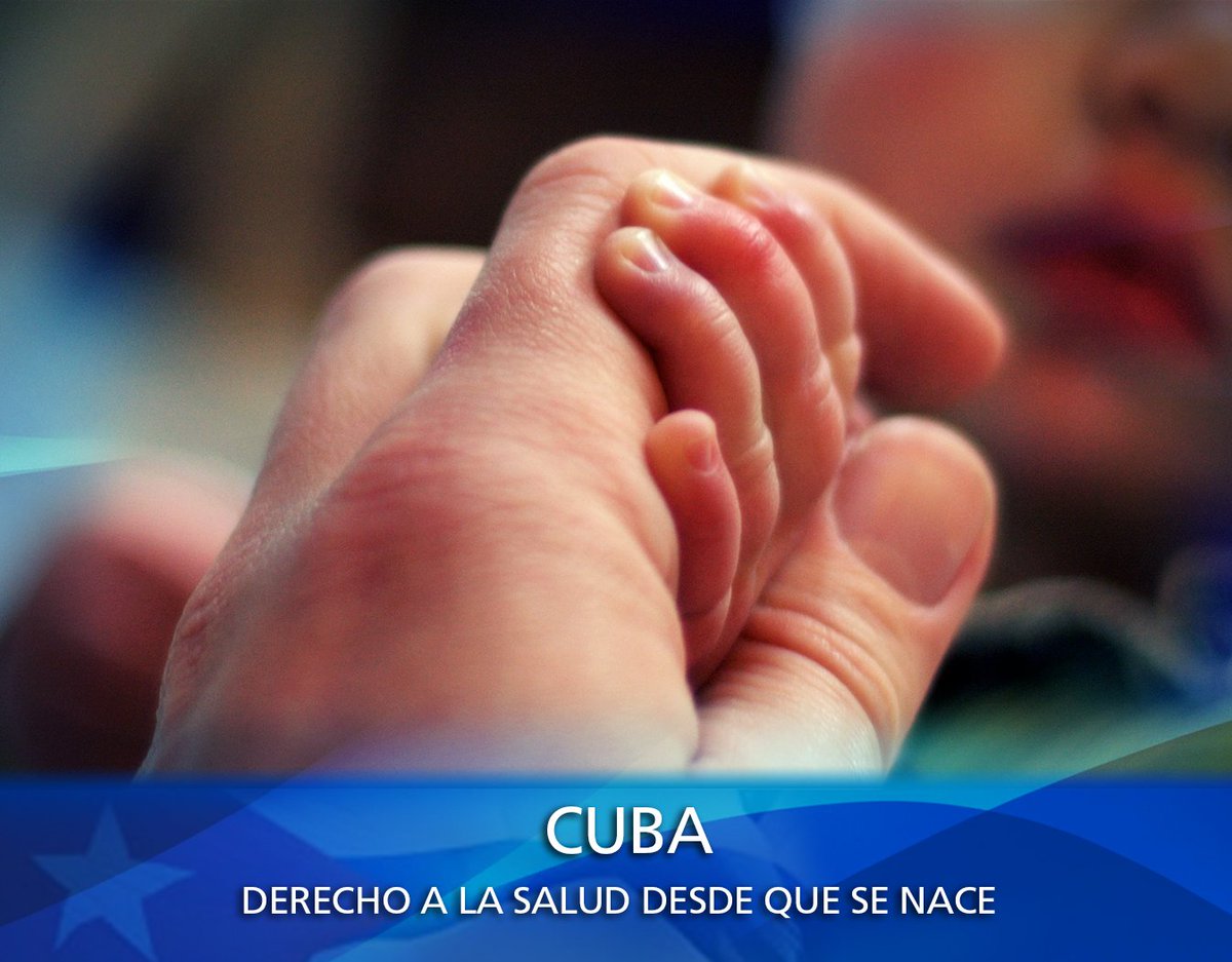 QbanoConDerecho's tweet photo. #Cuba🇨🇺en 2017 cerró con su cifra más baja de mortalidad infantil: 4 x cada mil nacidos vivos, la reducción del índice de bajo peso al nacer a 5,0 x cada 100 nacimientos y de la mortalidad neonatal a 2,1 x cada mil nacidos vivos #DDHHCuba #DDHH Logros de #CubaSocialista https://t.co/PyX2prLPDL
