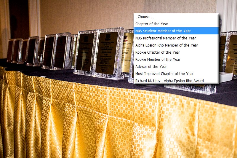 NBSAERho's tweet photo. Nominations for the NBS-AERho Awards are open! Submit your nominations for the awards by 11:59 pm CST on February 7th, 2018

Go to https://t.co/wNPfVexVL9, you'll find the link at the bottom of the "Competition/Awards" menu! 

Don't wait, send in your nominations today! https://t.co/LtVhyOkGwC