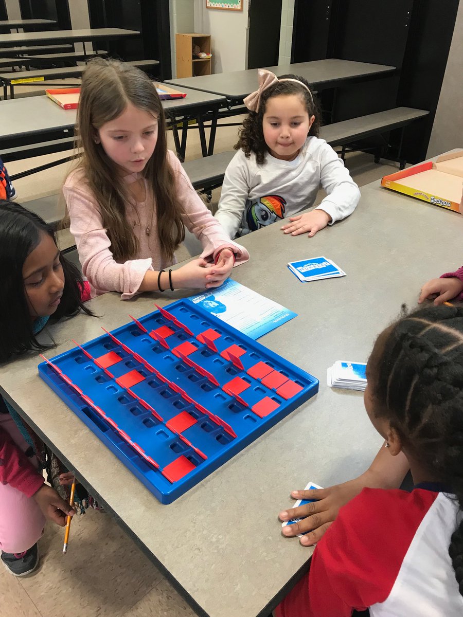 Jen_VanDyke's tweet photo. Cooperative learning...1st &amp; 4th graders playing math games @ireDCSD https://t.co/CDo4y8U54R