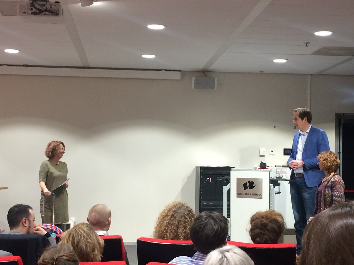 Een warm afscheid van Nienke Fabries <a href="/hsrotterdam/">Hogeschool Rotterdam</a>