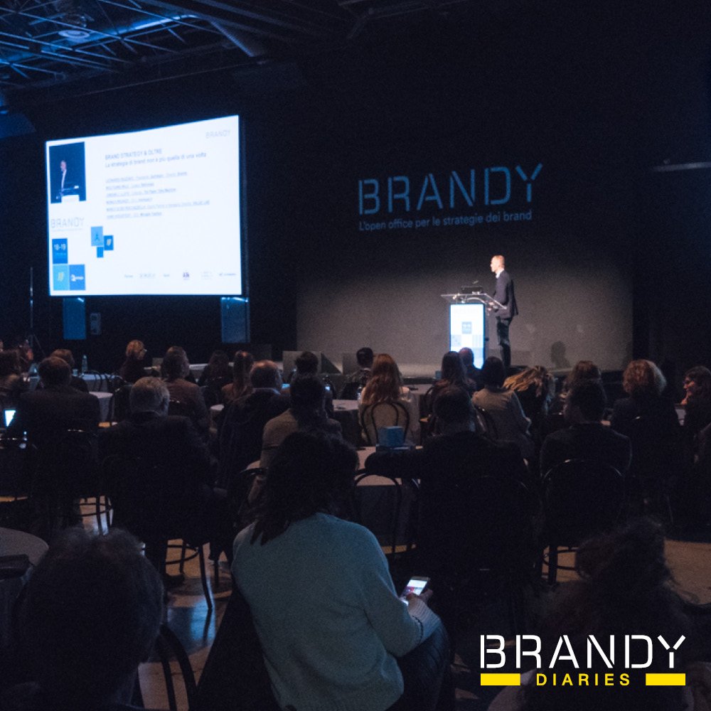 Brandy si propone come cornice di contaminazioni intersettoriali per l'ecosistema di brand. In Brand Strategy &amp; Oltre è stata data rilevanza al ruolo di tecnologia e persone, intese come facilitatori di innovazione e relazione con i consumatori. brandyspace.com #BRANDY17