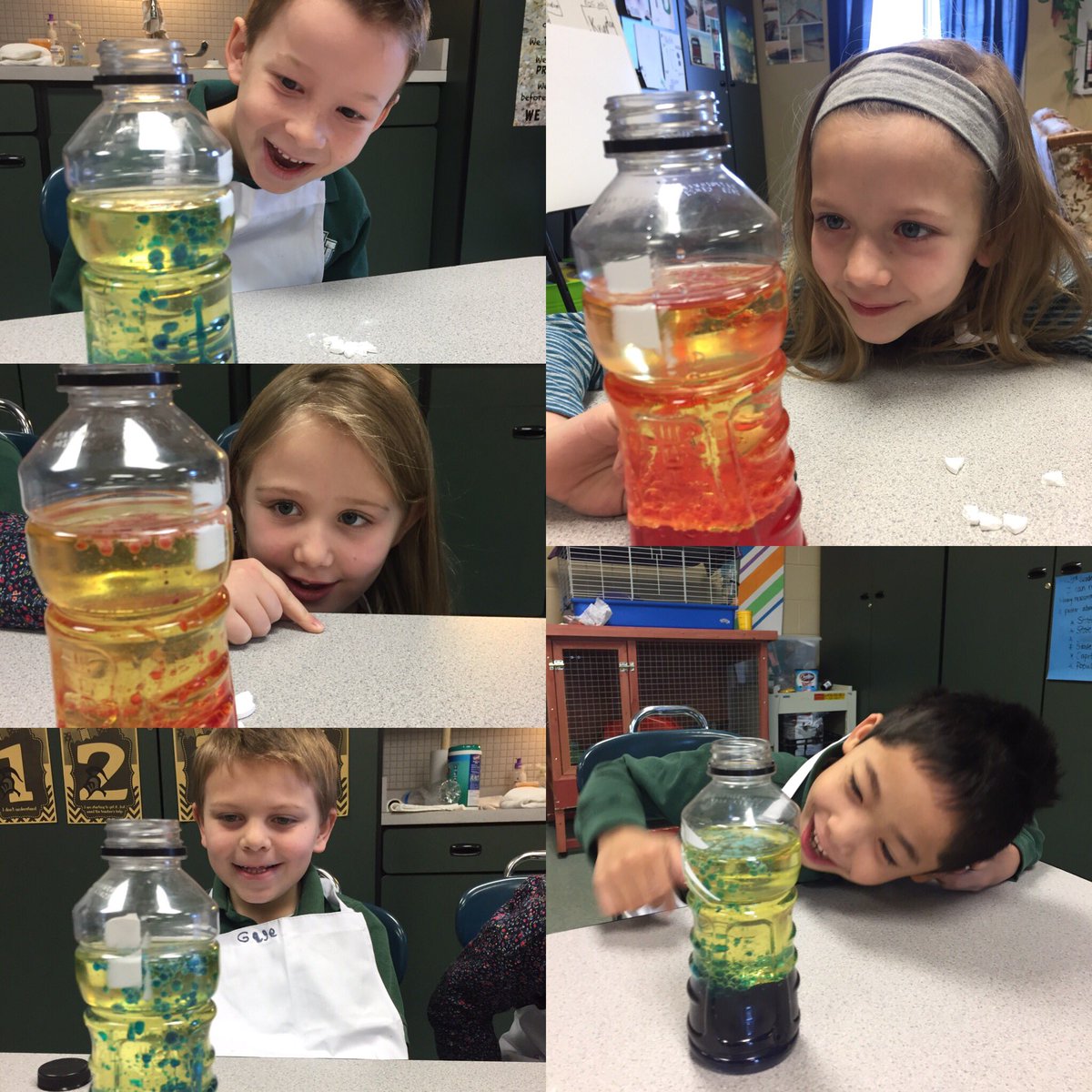 Knights_PAGES's tweet photo. First grade PAGES learning about oil and water by making lava lamps. We are very excited. @KnightsR7  you can watch a video https://t.co/viZfsCCB3A https://t.co/VCiq8C4IE1