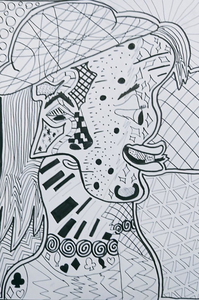 stniniansart's tweet photo. Miss McCarley's 1E have been working on fantastic Picasso inspired portraits this week #creativeline @stninianshigh https://t.co/bmWFJNHKRM